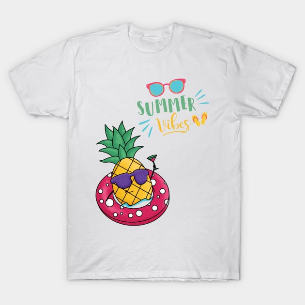 summer vibes T-Shirt by rabbitCOE